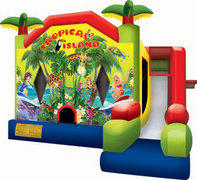 Tropical Island Sports Bounce DrySlide Combo Tropical Island Sports Bounce DrySlide Combo
